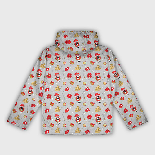 Женская ветровка Щелкунчик и игрушки / 3D-Черный – фото 2