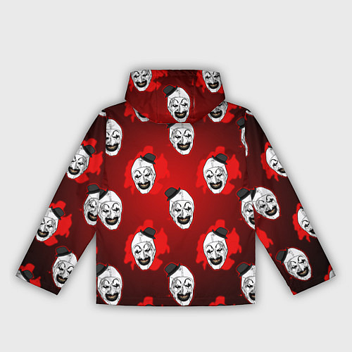 Женская ветровка Funny clown Art in blood / 3D-Черный – фото 2