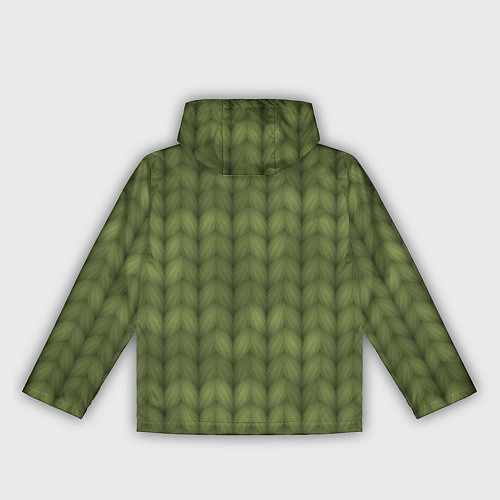 Женская ветровка Лесное тепло / 3D-Черный – фото 2