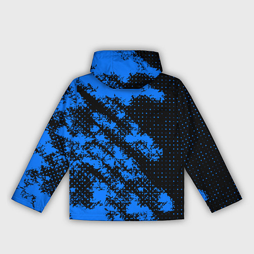 Женская ветровка Arctic Monkeys - Синий камуфляж / 3D-Черный – фото 2