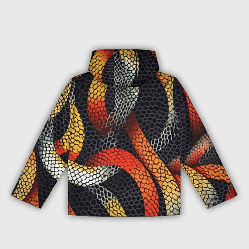 Женская ветровка В змеях / 3D-Черный – фото 2