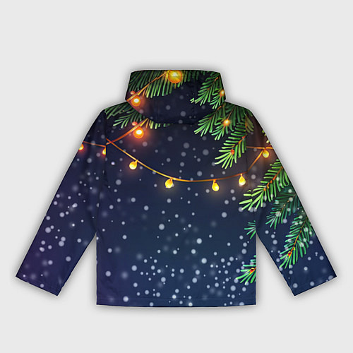 Женская ветровка Змея и мандарины 2025 / 3D-Черный – фото 2