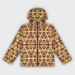 Ветровка с капюшоном женская Египетский гобелен, цвет: 3D-черный