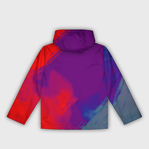 Женская ветровка Doom неоновые краски / 3D-Черный – фото 2