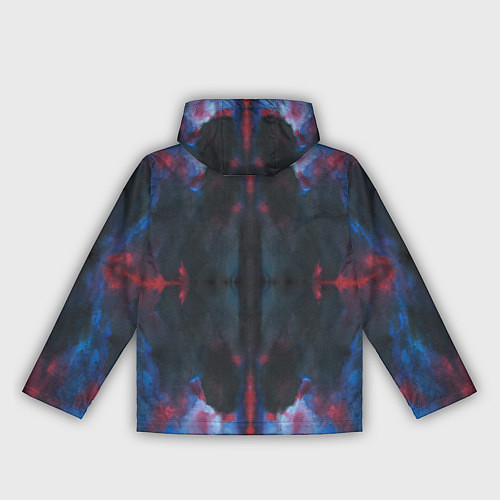 Женская ветровка Тай-дай космос / 3D-Черный – фото 2