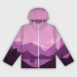 Женская ветровка Горное озеро