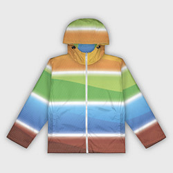 Ветровка с капюшоном женская Просвет, цвет: 3D-белый