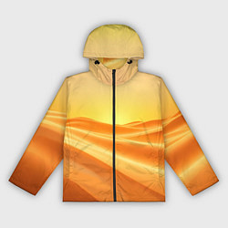 Ветровка с капюшоном женская Золотые пески, цвет: 3D-черный