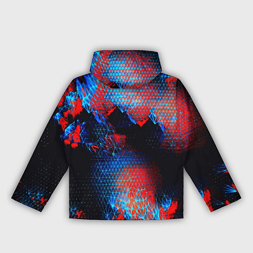 Женская ветровка Doom космическая абстракция / 3D-Черный – фото 2