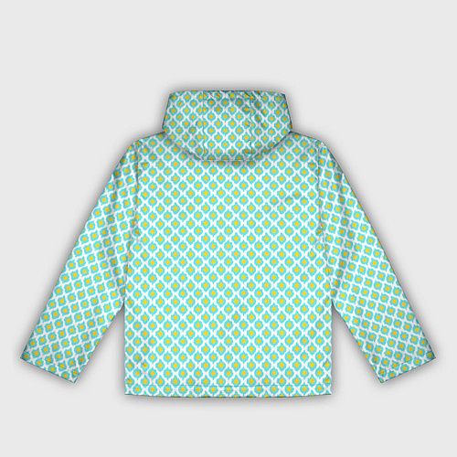 Женская ветровка Ikat ogee - этнический узор / 3D-Черный – фото 2