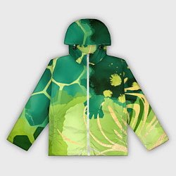 Ветровка с капюшоном женская Вдохновленный природой, цвет: 3D-белый