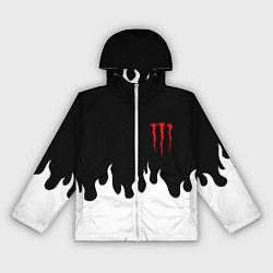 Женская ветровка Monster energy red logo