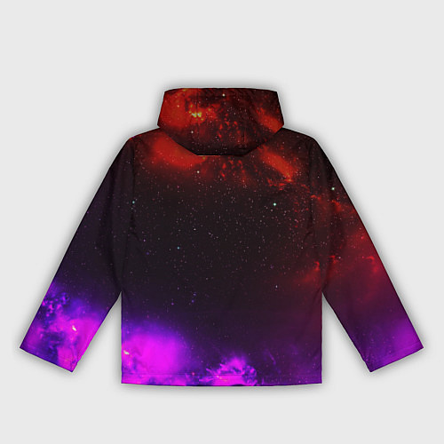 Женская ветровка Космонавт пламенный / 3D-Черный – фото 2