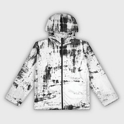 Ветровка с капюшоном женская Color black and white, цвет: 3D-черный