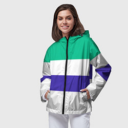 Ветровка с капюшоном женская Как у человека паука Питера Паркера, цвет: 3D-черный — фото 2