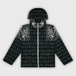 Женская ветровка Руны и татуировки викингов