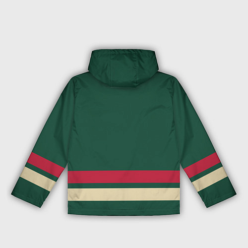 Женская ветровка Миннесота Уайлд хоккей / 3D-Черный – фото 2