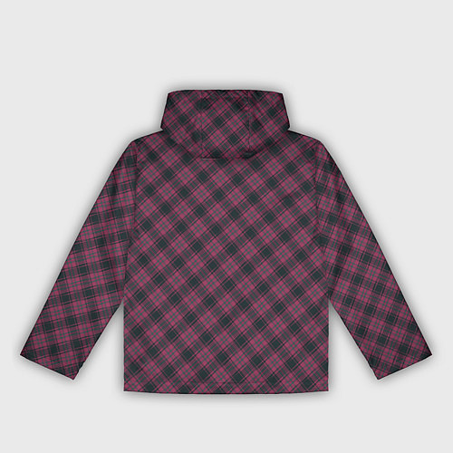 Женская ветровка Tartan / 3D-Черный – фото 2