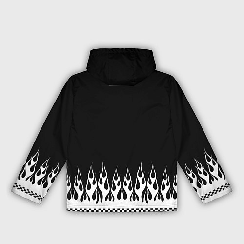 Женская ветровка Dead black - Bones / 3D-Черный – фото 2