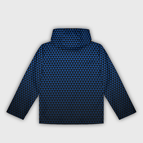 Женская ветровка Вашингтон Кэпиталз - синий градиент / 3D-Черный – фото 2