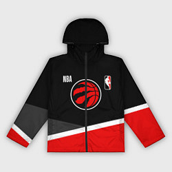 Ветровка с капюшоном женская Toronto Raptors - basketball, цвет: 3D-черный