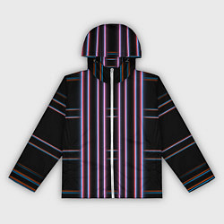 Женская ветровка Neon red blue black