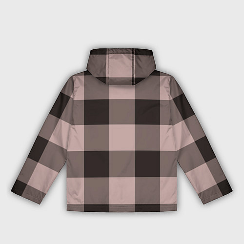 Женская ветровка Темная пыльная роза паттерн / 3D-Черный – фото 2