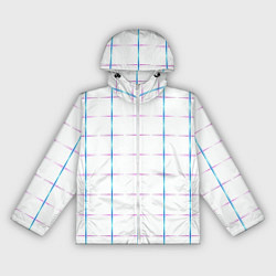 Женская ветровка Color white blue stripes