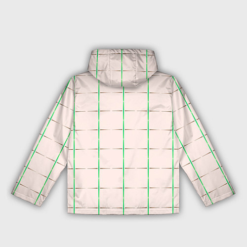 Женская ветровка Color white stripes / 3D-Черный – фото 2