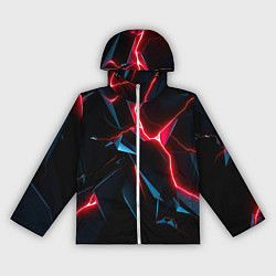 Ветровка с капюшоном женская Neon multicolored, цвет: 3D-белый