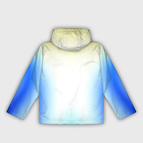 Женская ветровка Color yellow blue white / 3D-Черный – фото 2