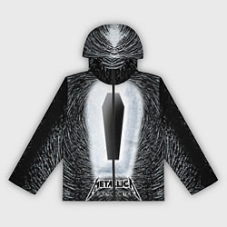 Ветровка с капюшоном женская Metallica: Death Magnetic, цвет: 3D-черный
