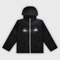 Ветровка с капюшоном женская Audi, цвет: 3D-белый